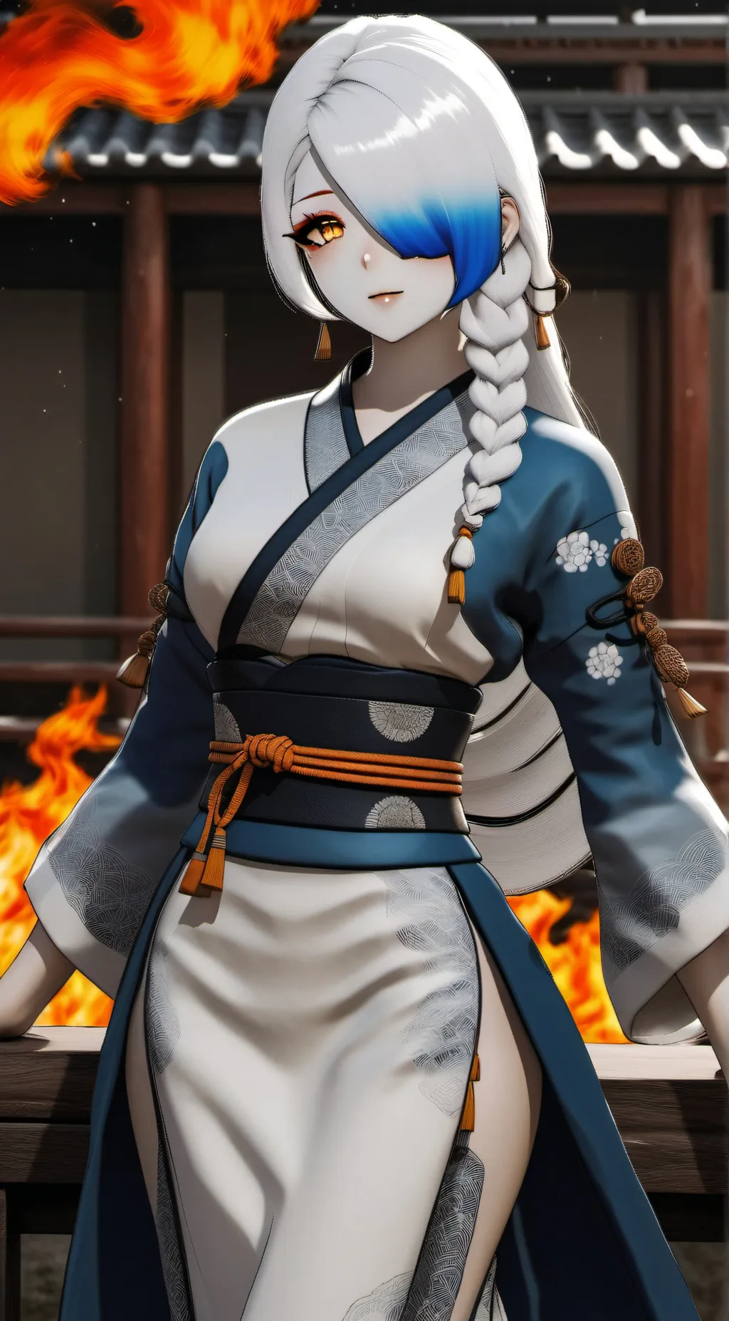 ai character: Kaguya background