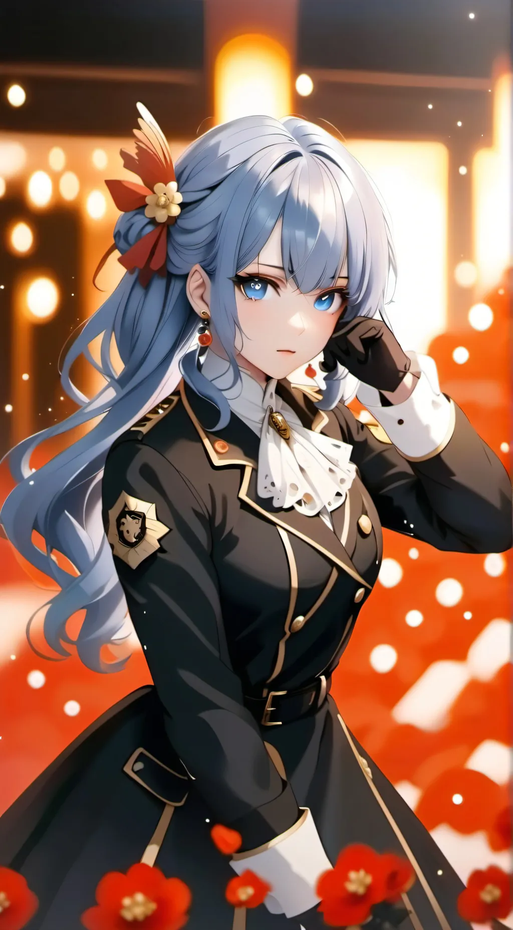 ai character: Agent Black background