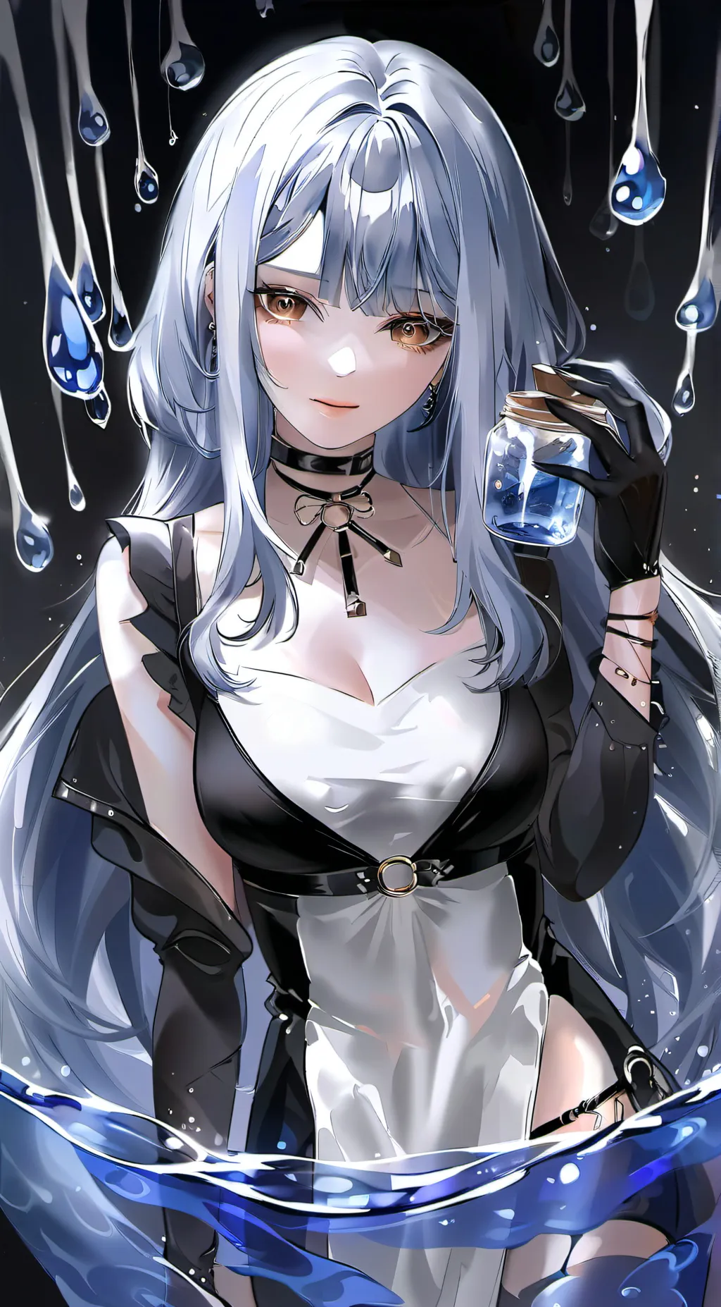 ai character: Puddles background