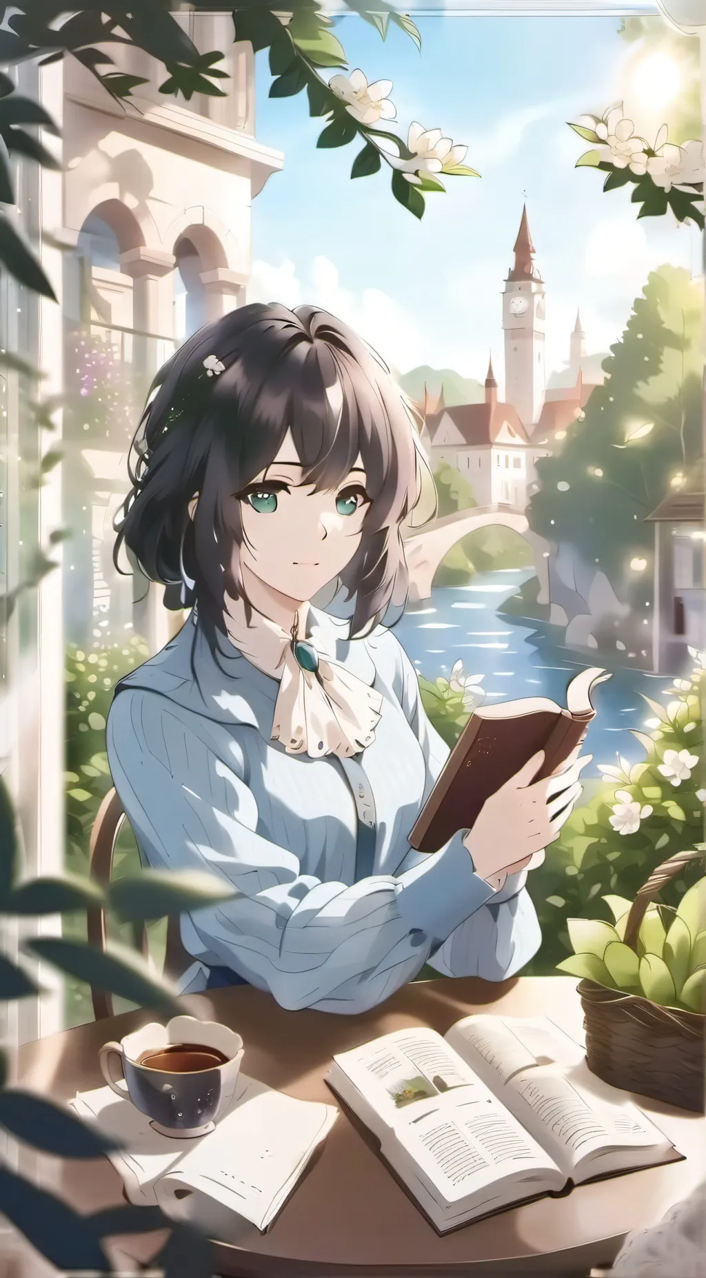 ai character: Emilia background