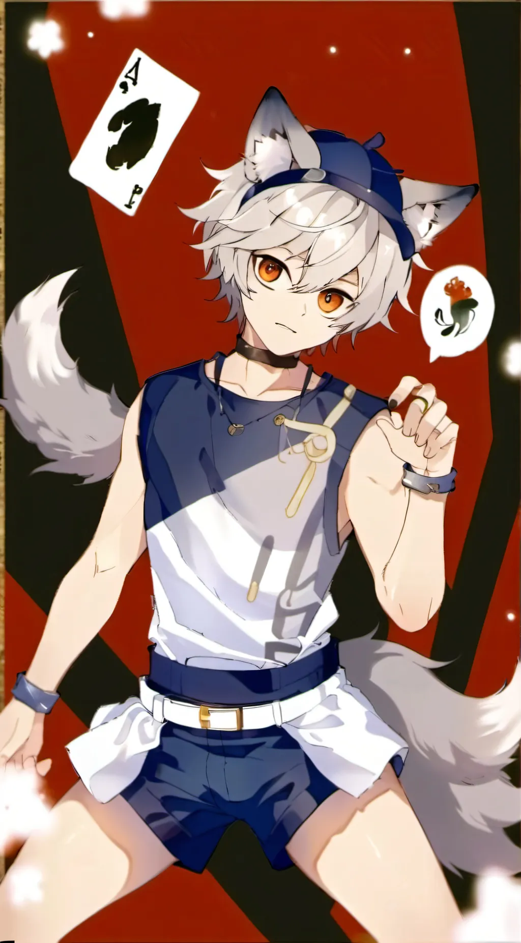 ai character: Emmett (emmy) background