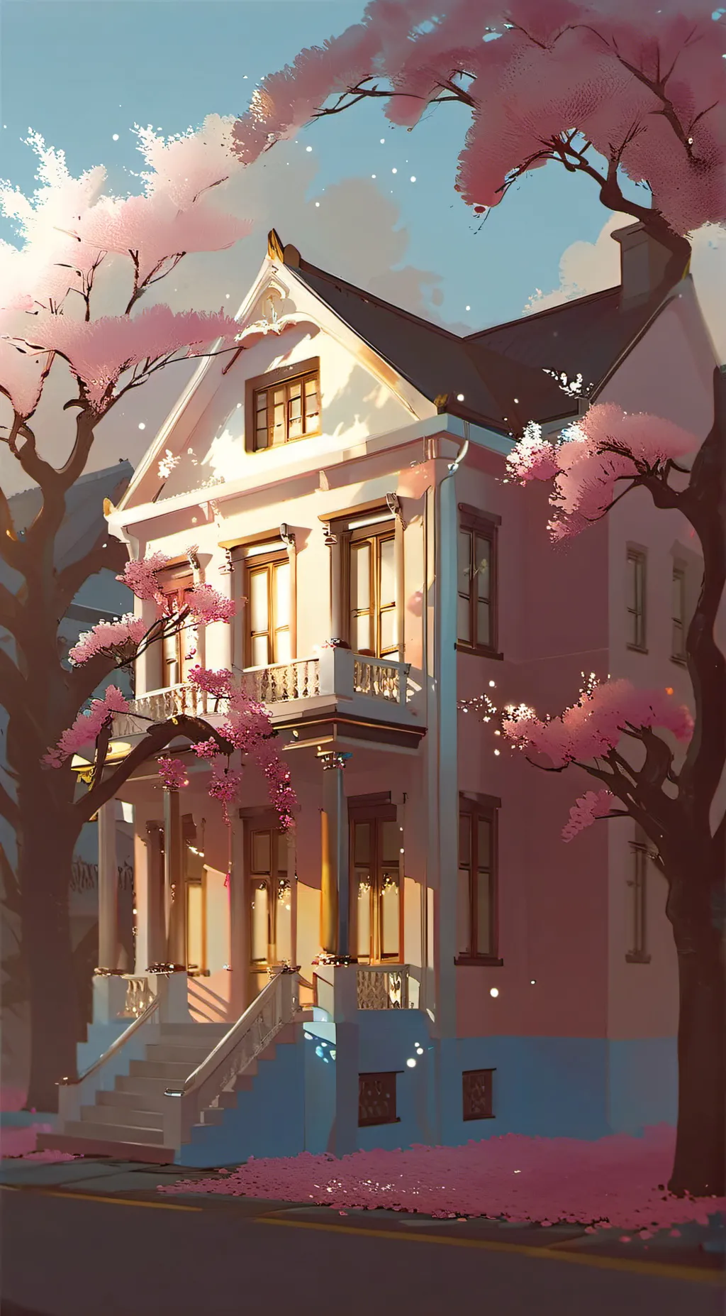 ai character: Cozy Abode AU🌈🖍️ background