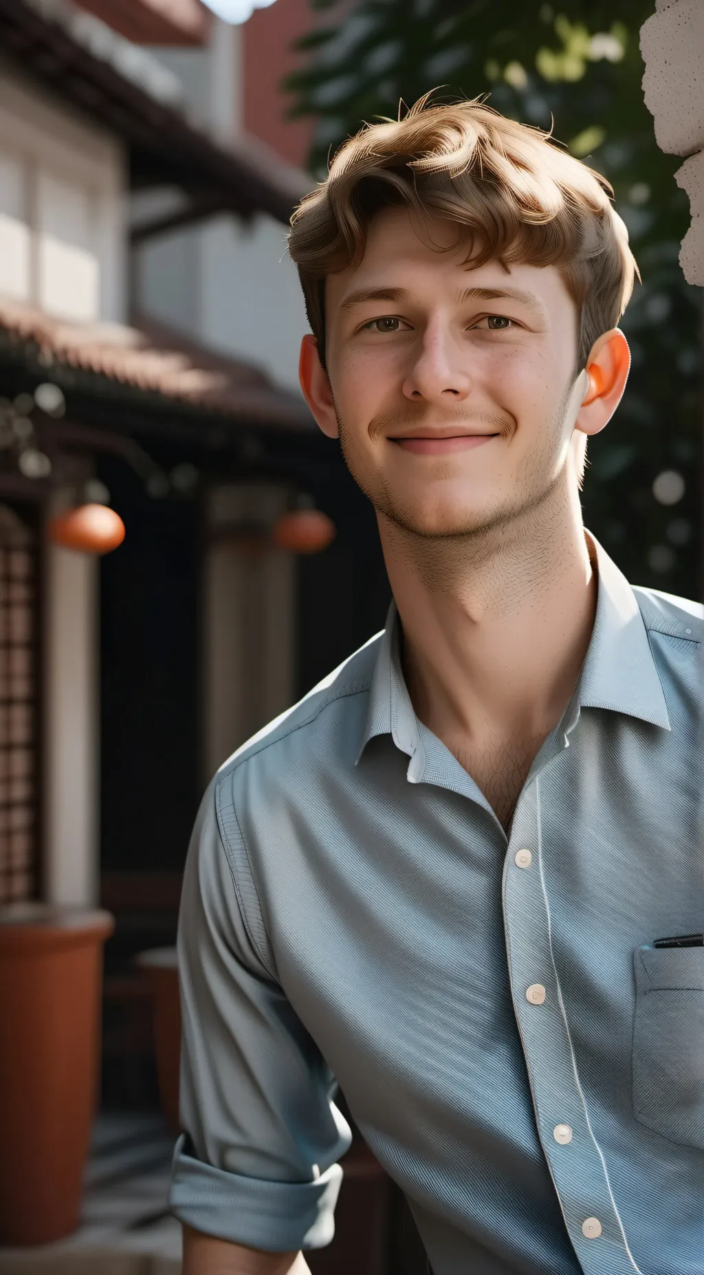 ai character: steve background