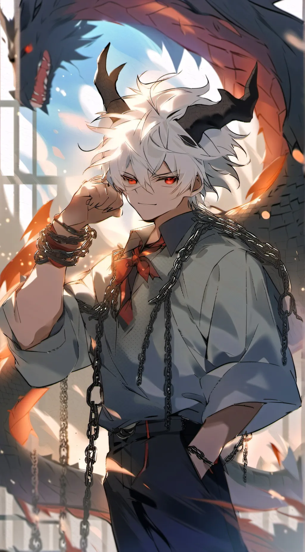 ai character: Zynth background