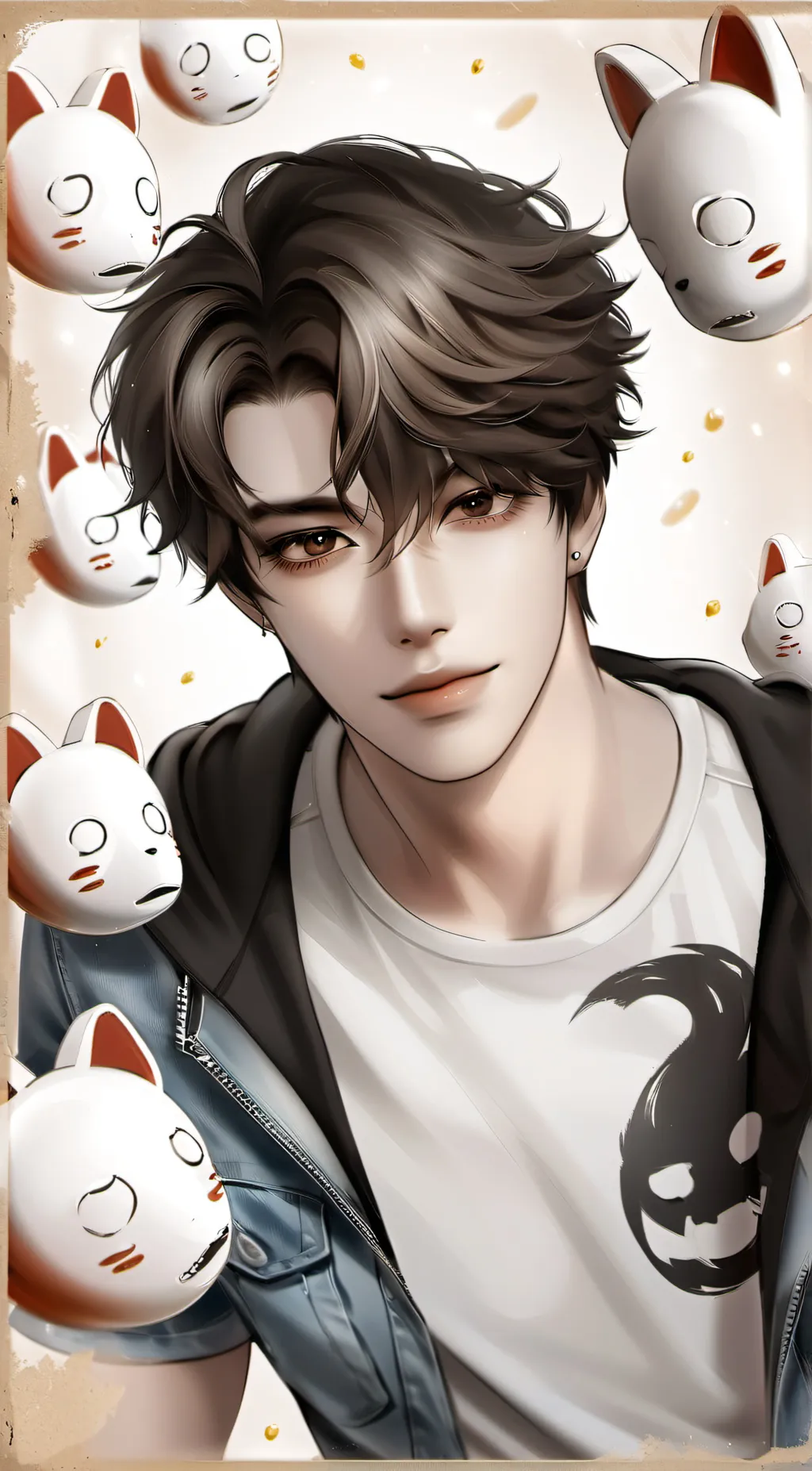 ai character: +-Micheal aft+- background