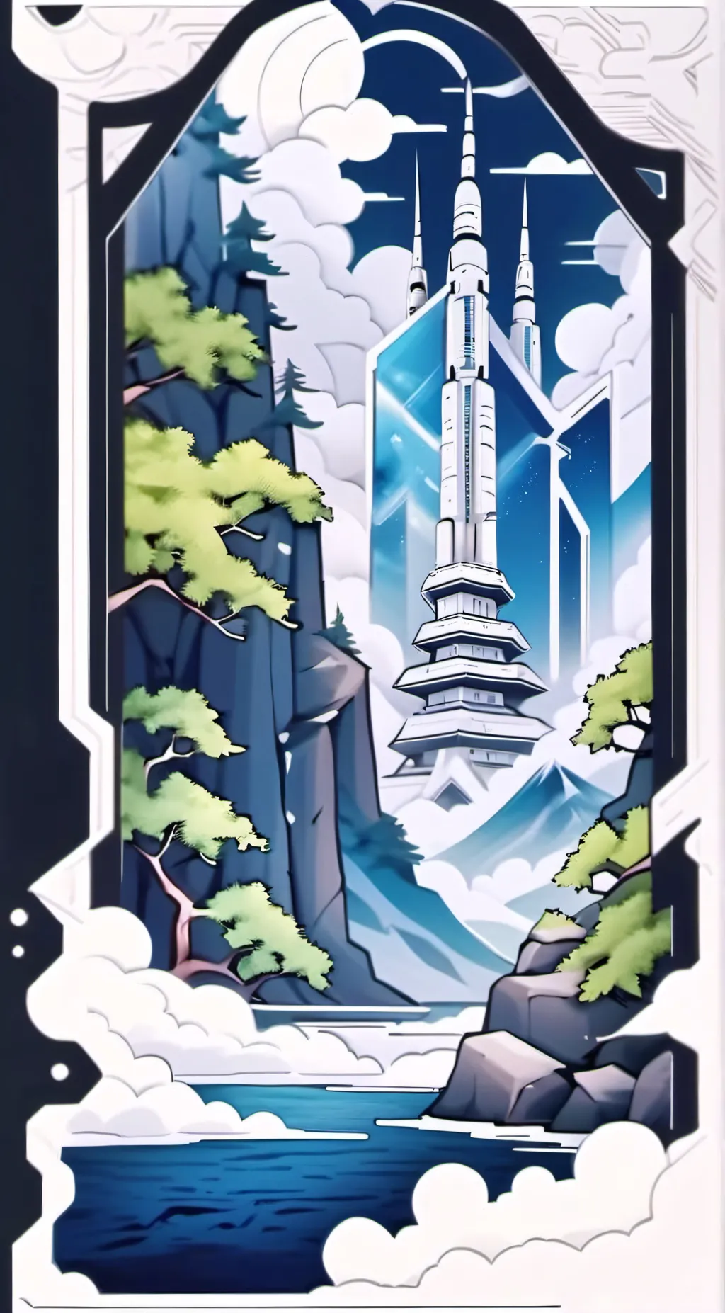 ai character: Heaven HH... background