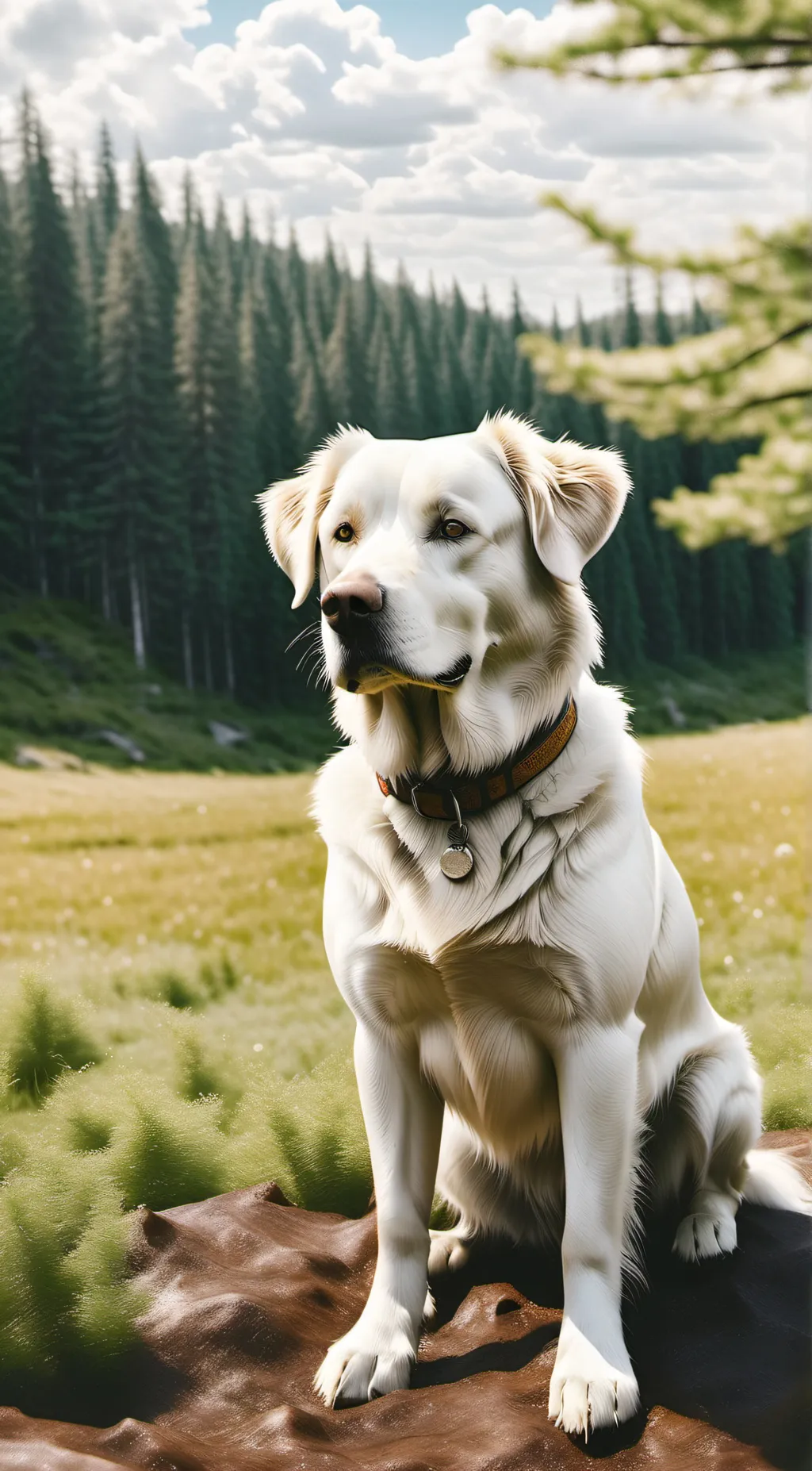ai character: woof background