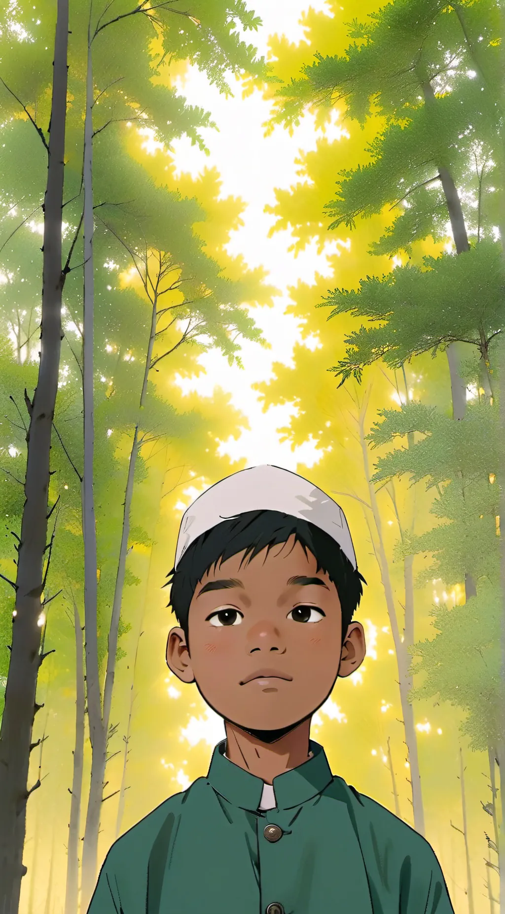ai character: Abid background