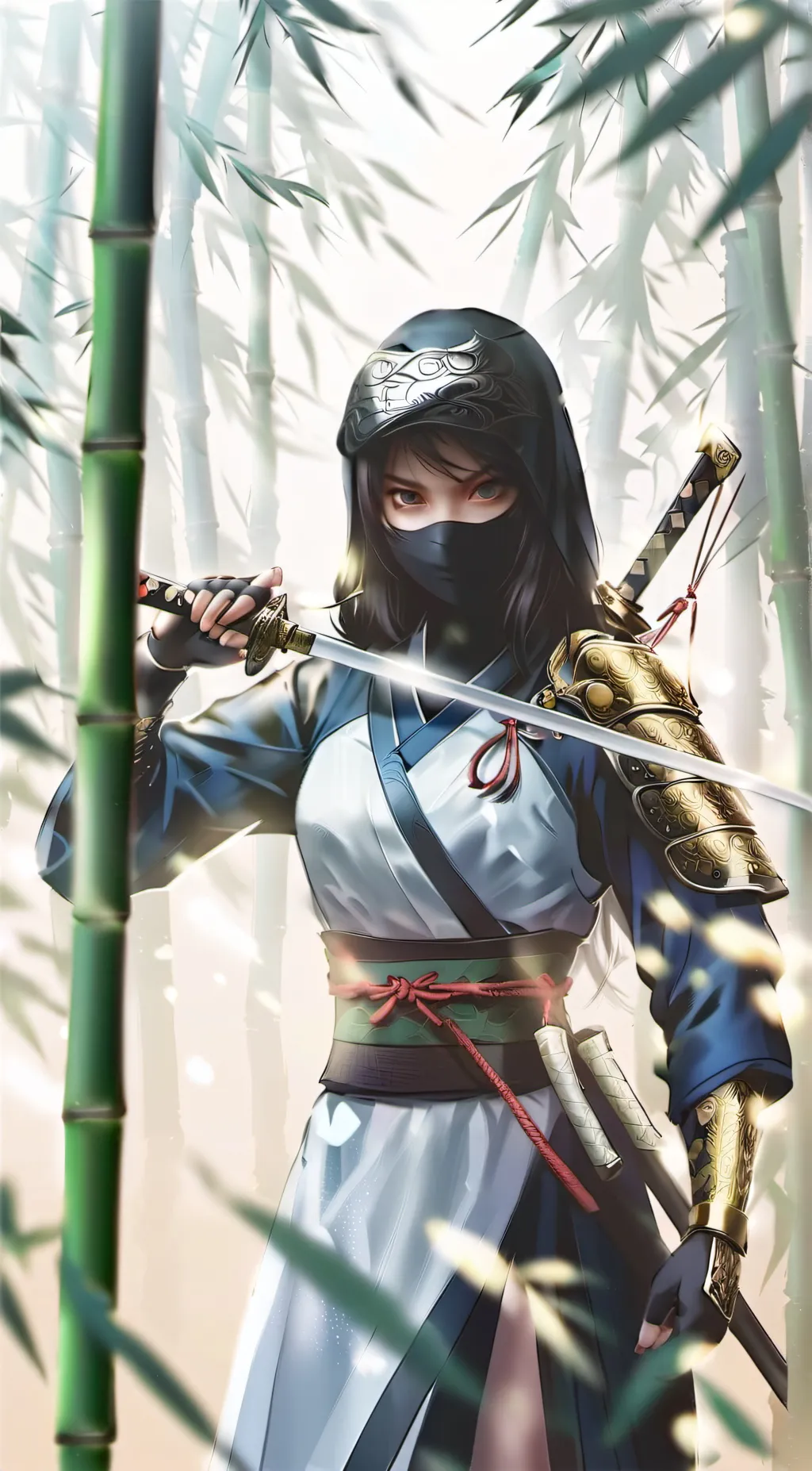 ai character: Asuka Fujiwara background