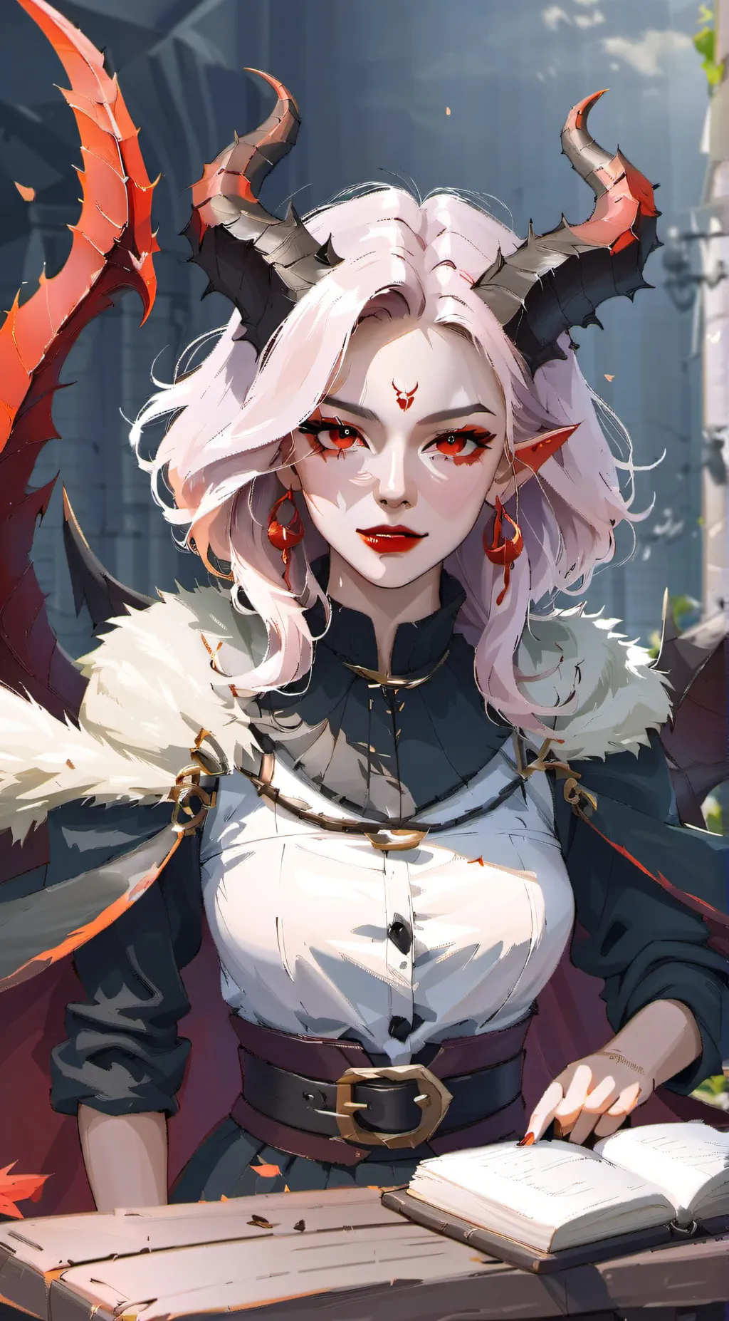 ai character: teethay background