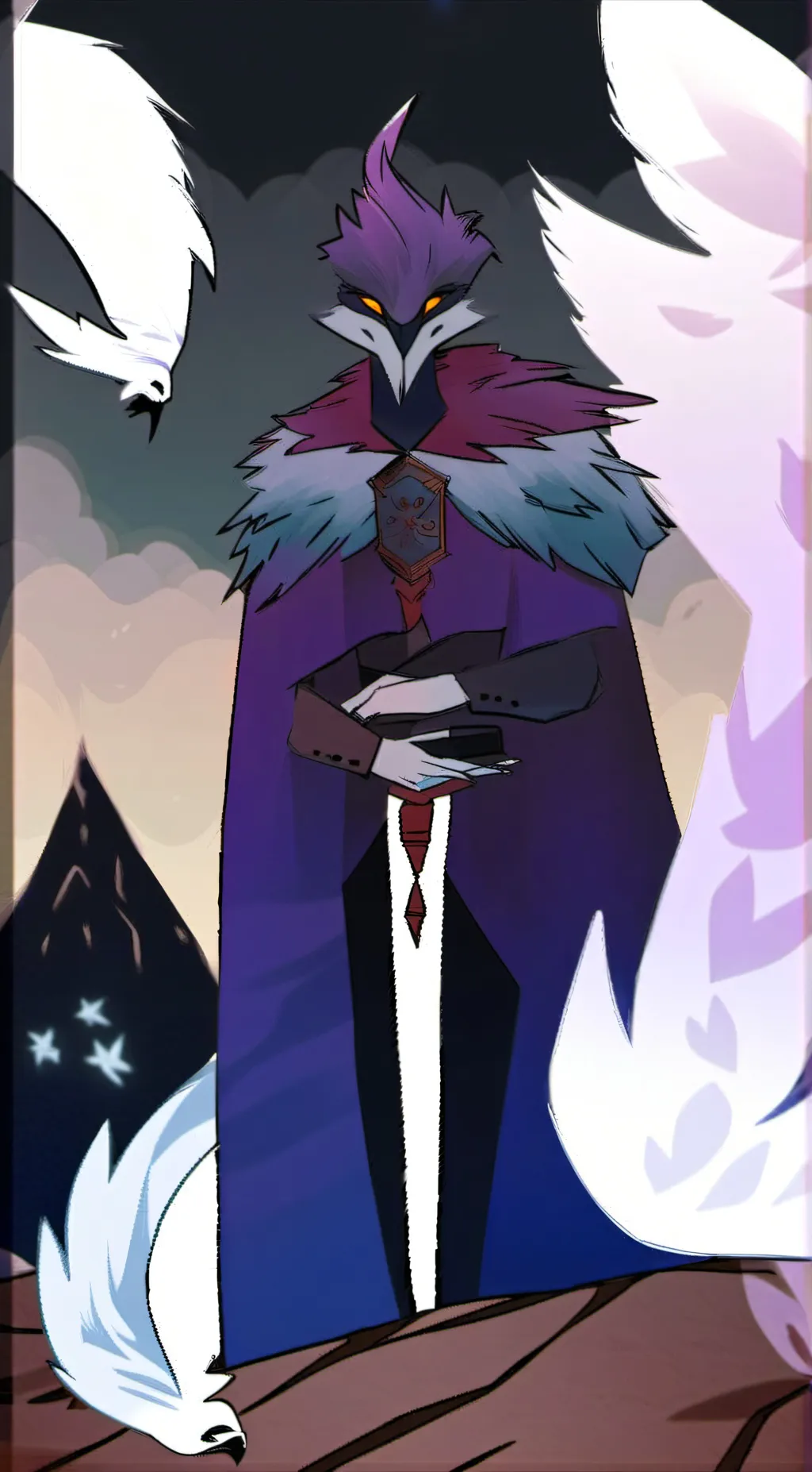 ai character: Stolas background