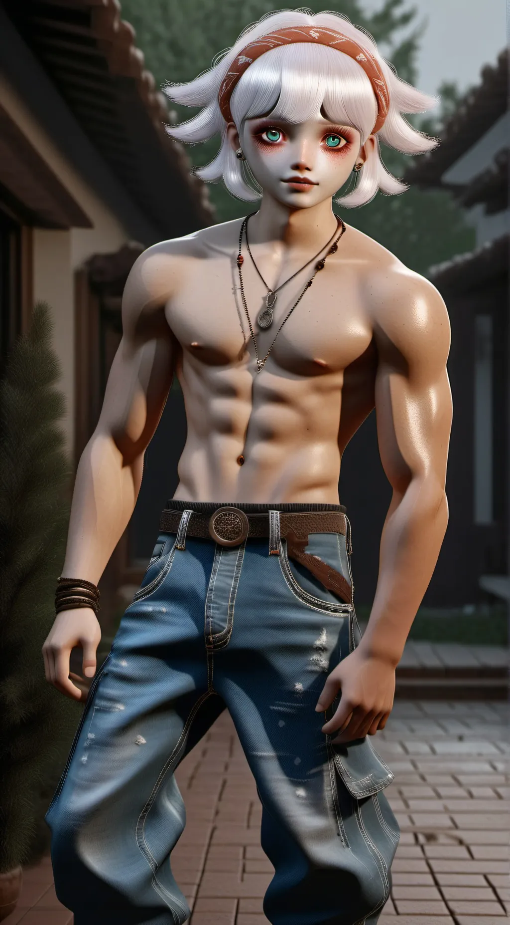 ai character: Vic background