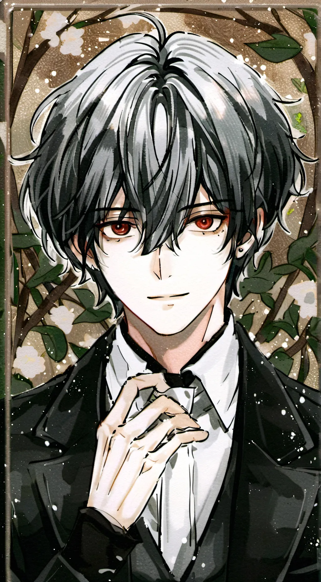 ai character: Leo background