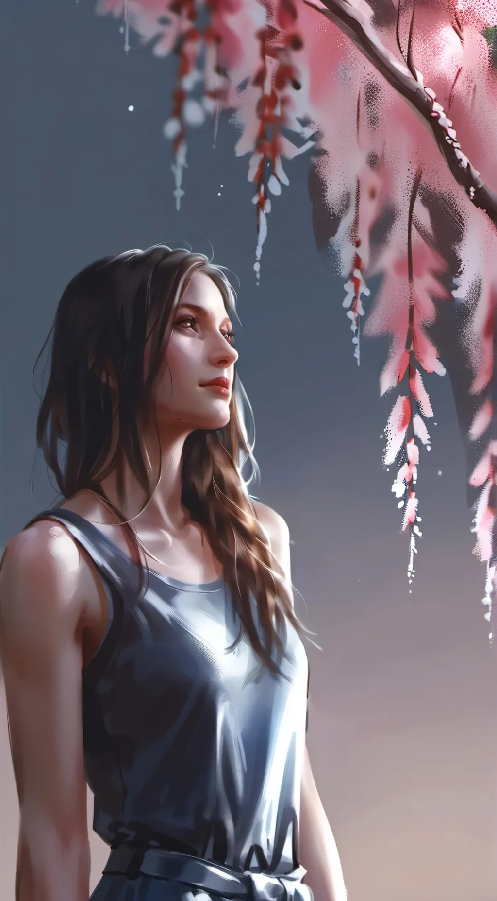 ai character: Luna background