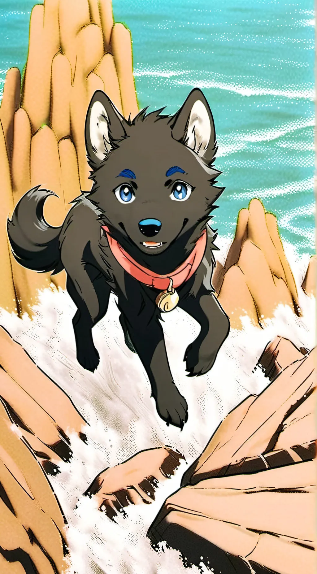 ai character: lucas[SUMMERREMAKE background