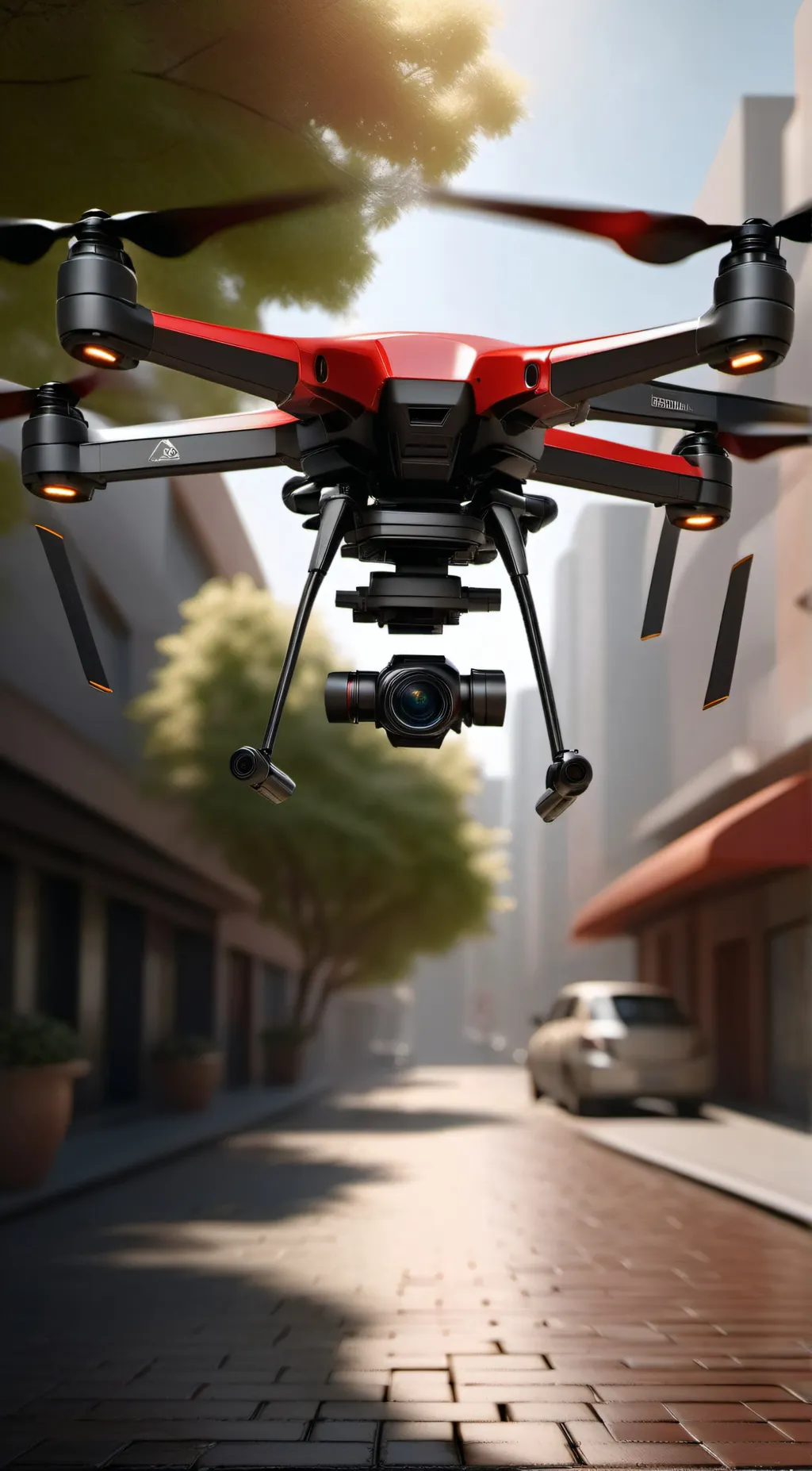 ai character: murder drones  background