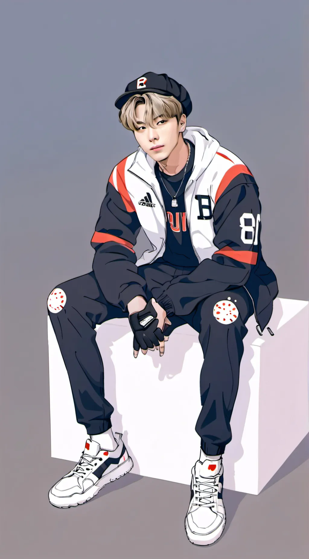 ai character: BTS background