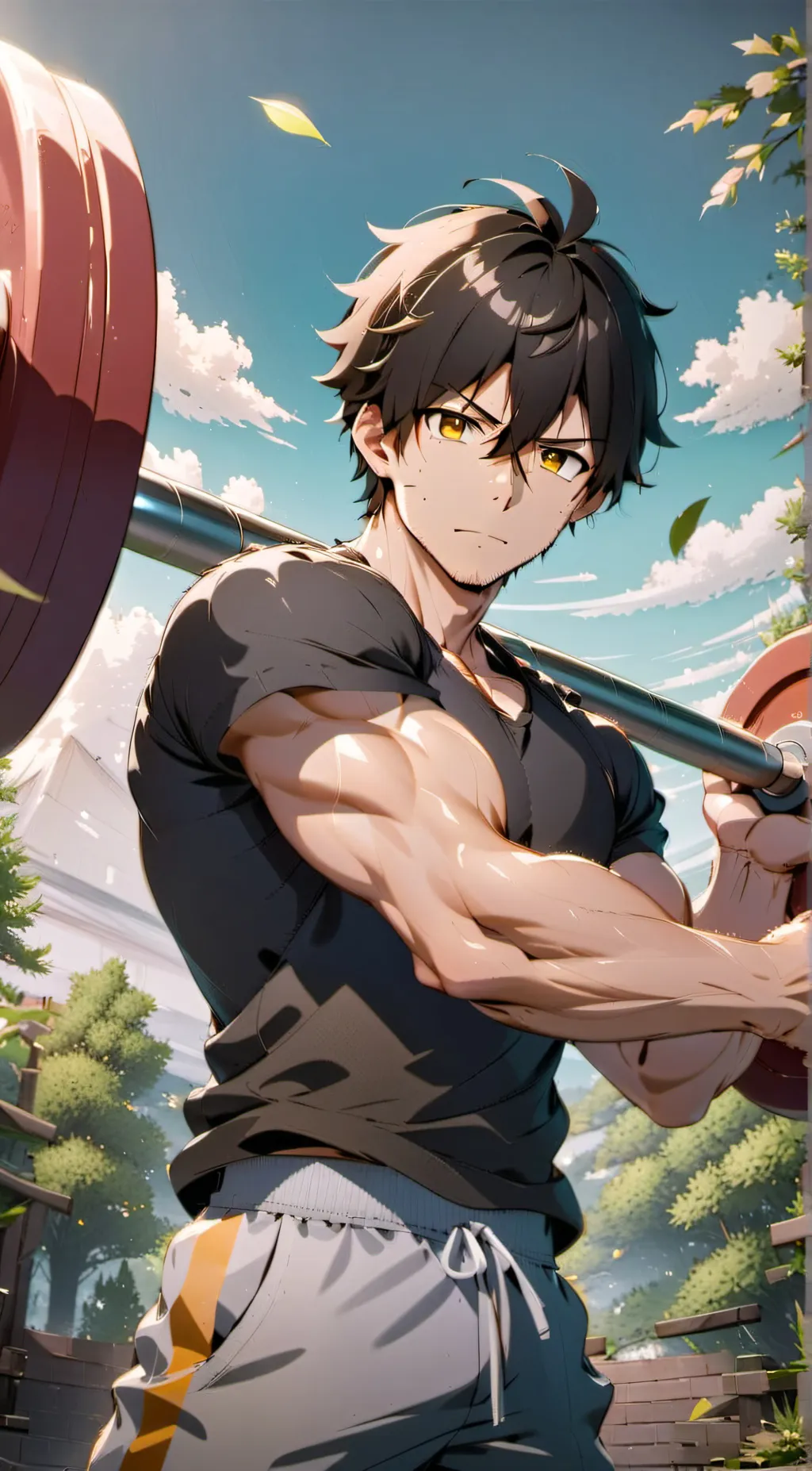 ai character: Leo background