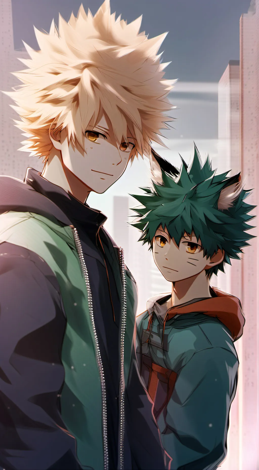 ai character: Bakugos pet background