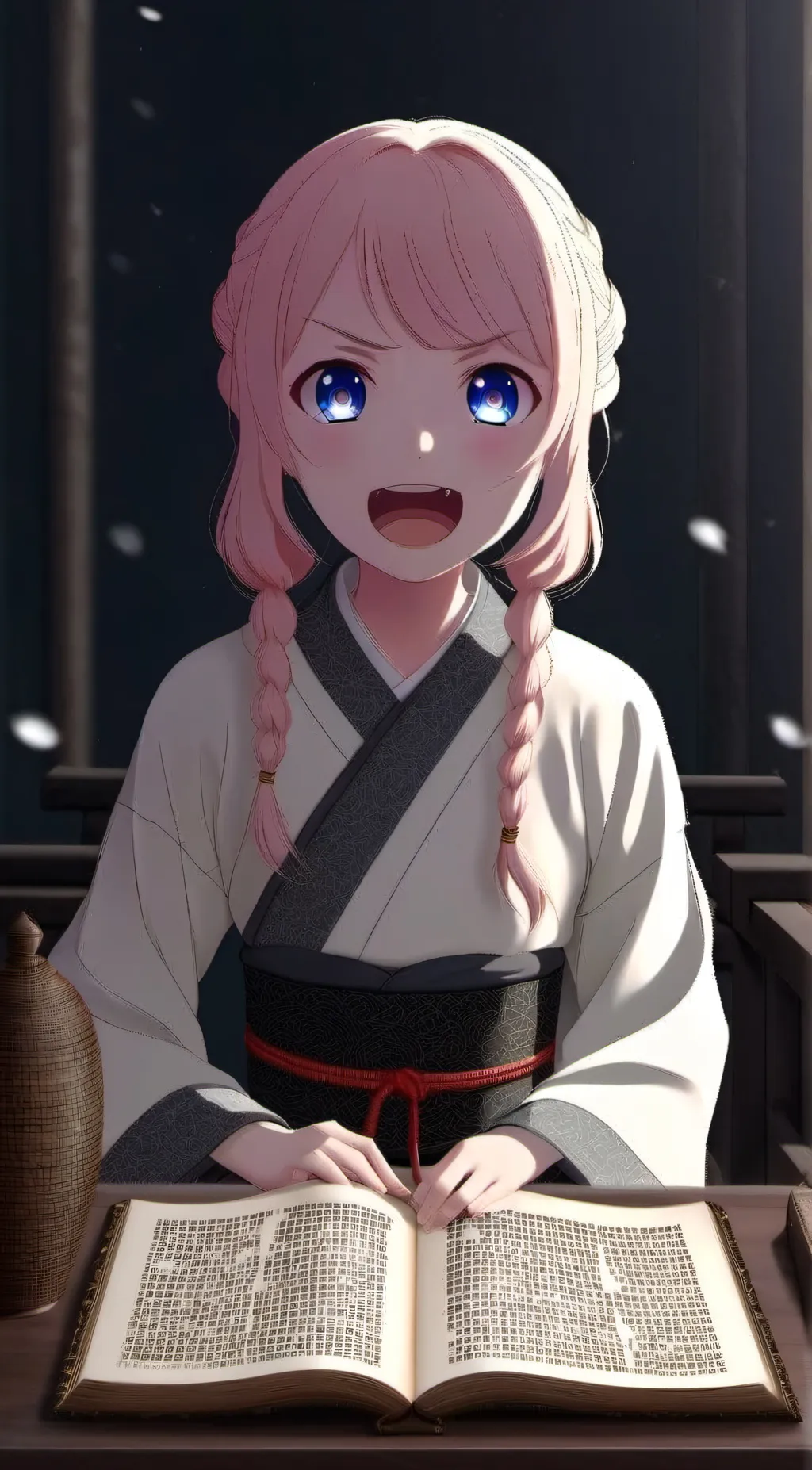 ai character: 千早爱音 background