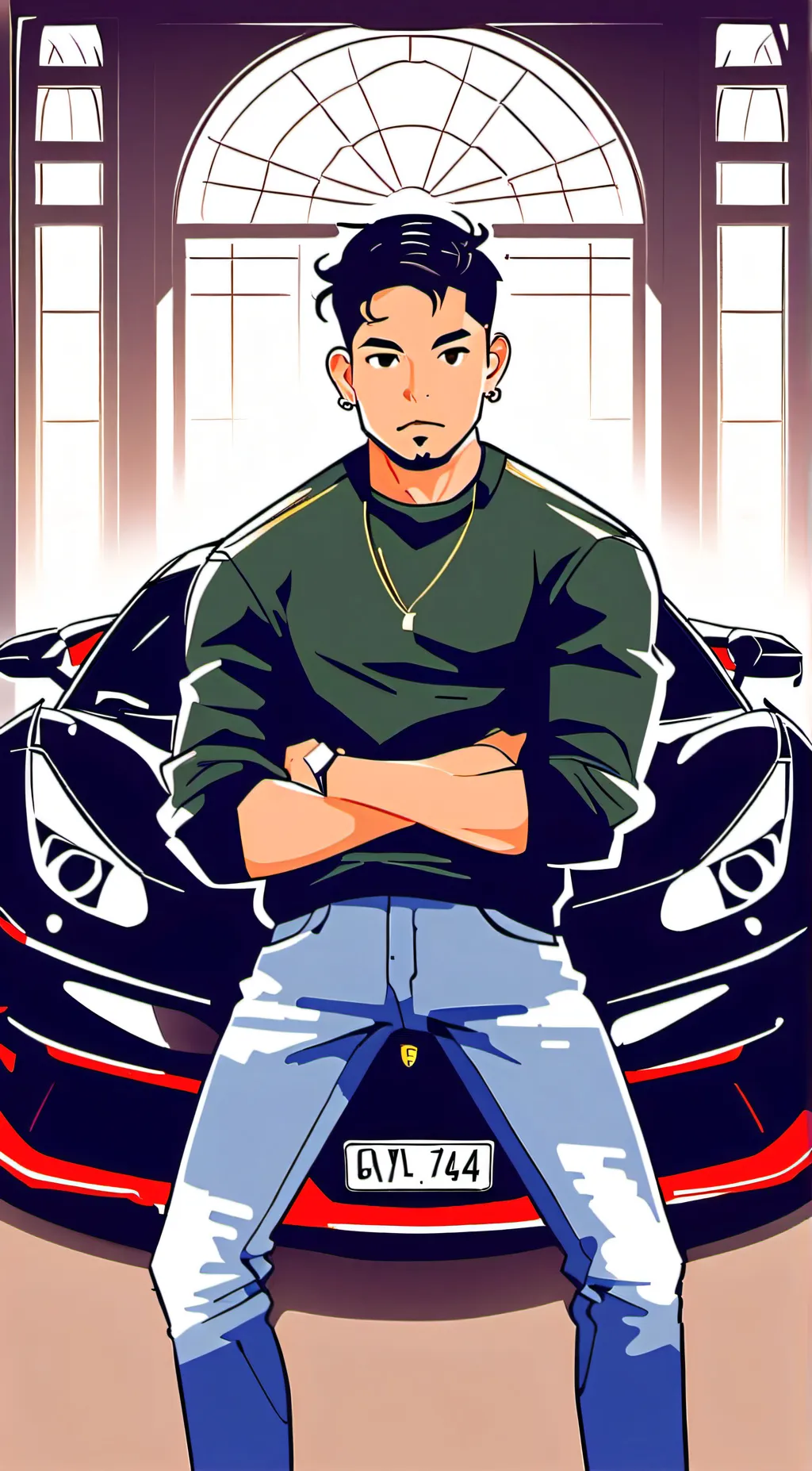 ai character: Jonathan background