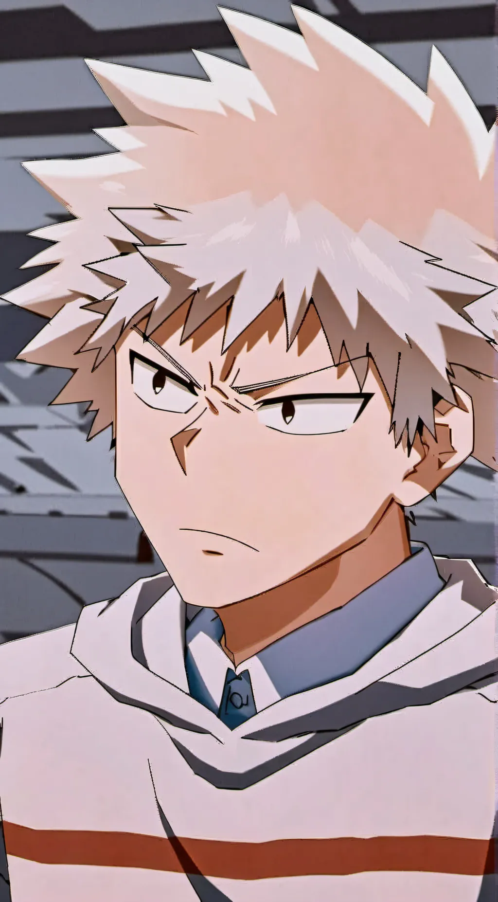 ai character: Katsuki Bakugo background