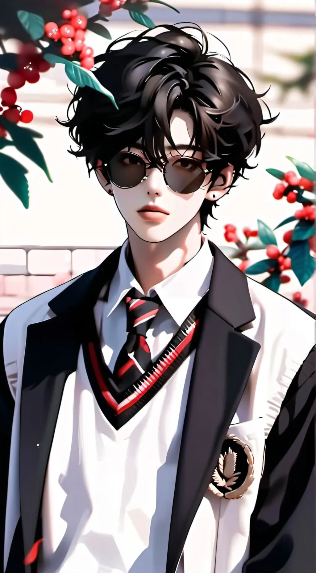 ai character: Leo background
