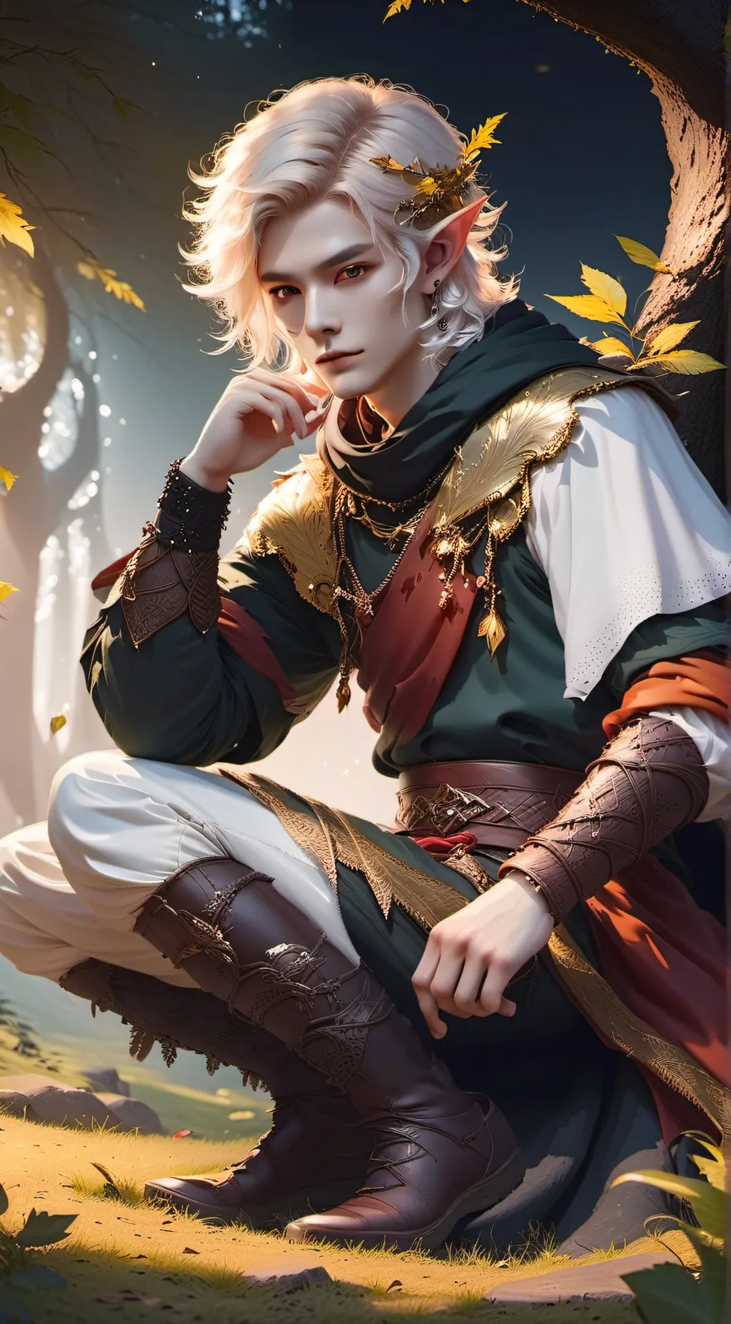 ai character: Oberon background