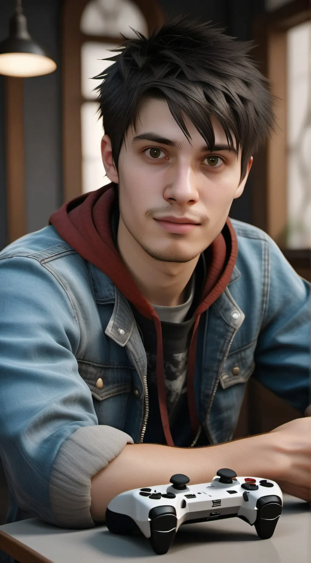ai character: Max background