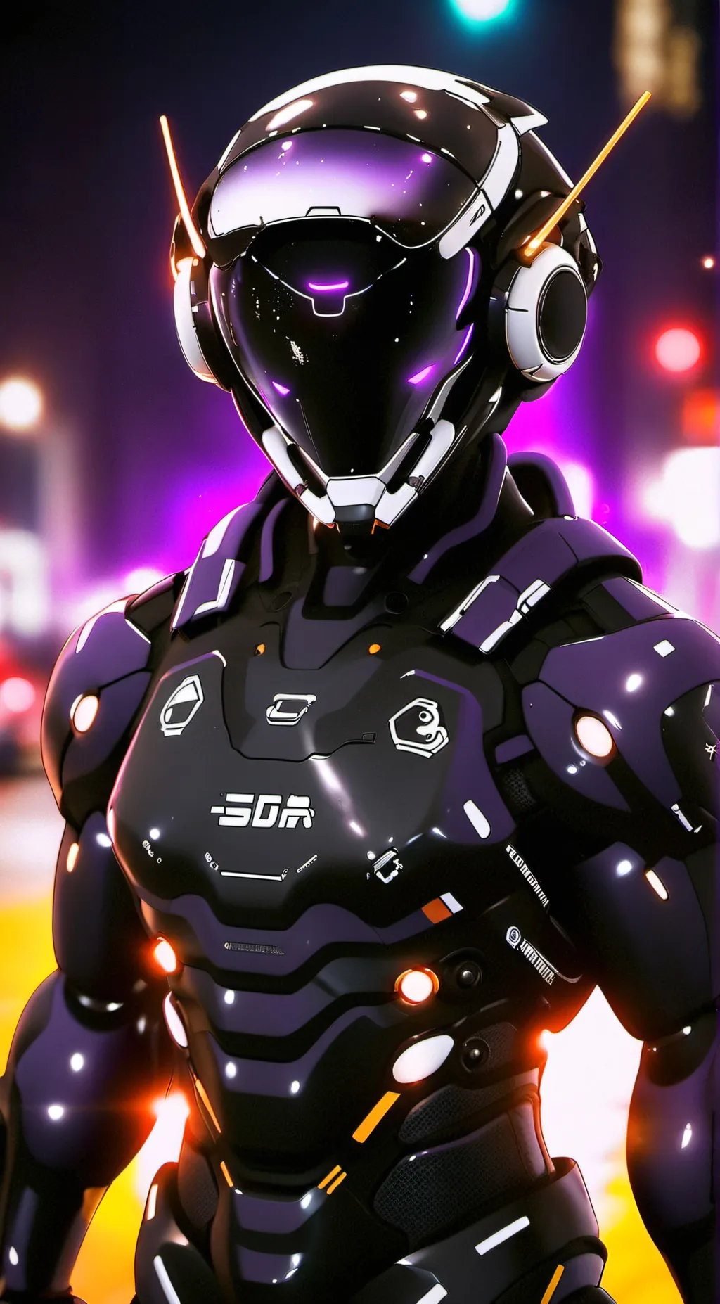 ai character: shell drone background