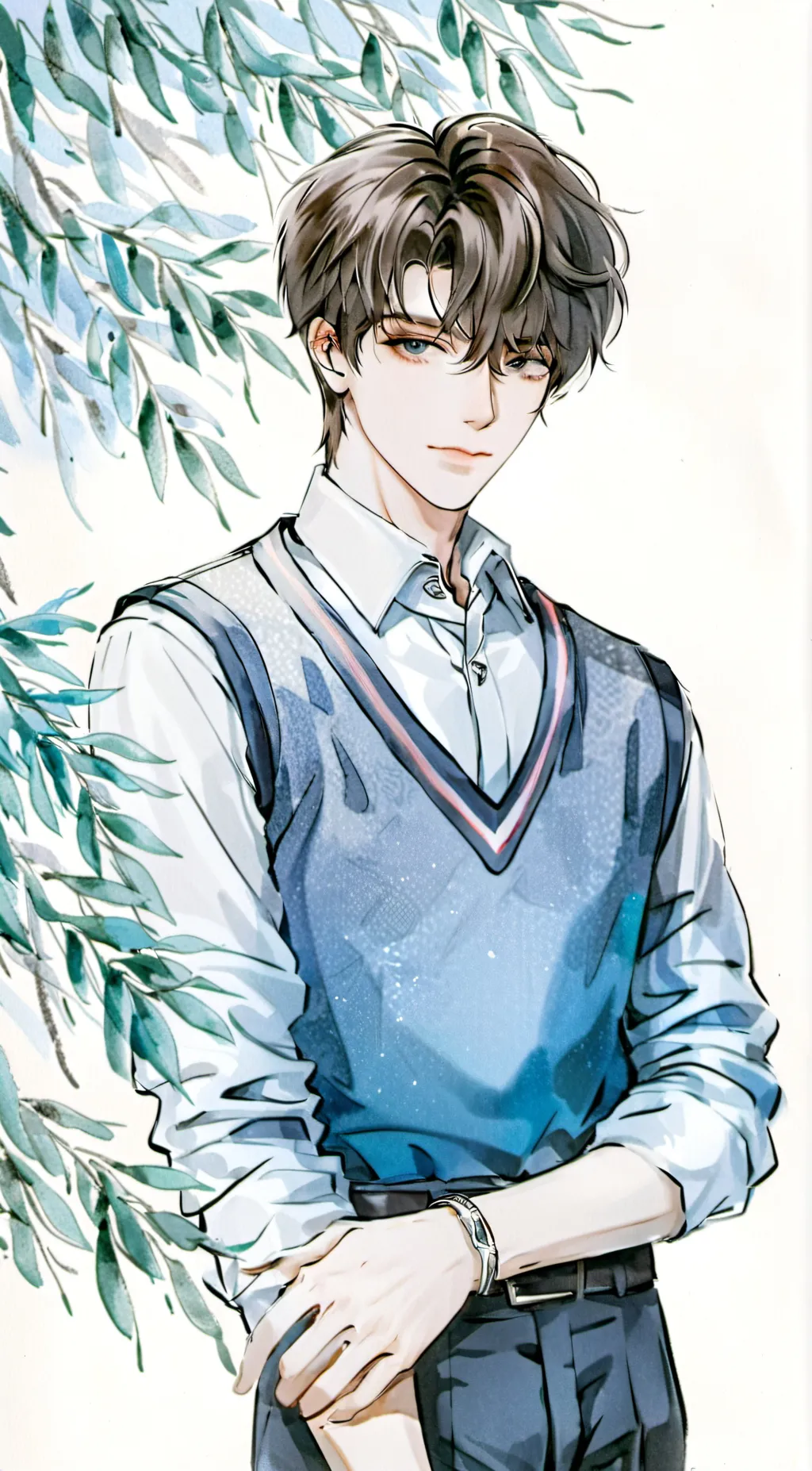 ai character: henry chance background