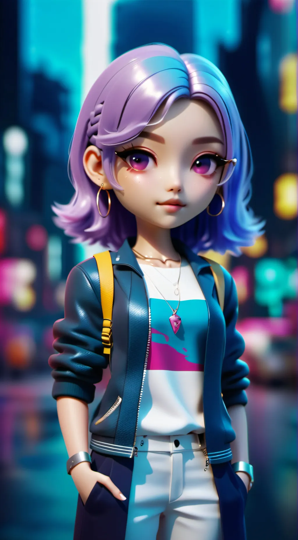 ai character: Alexa background