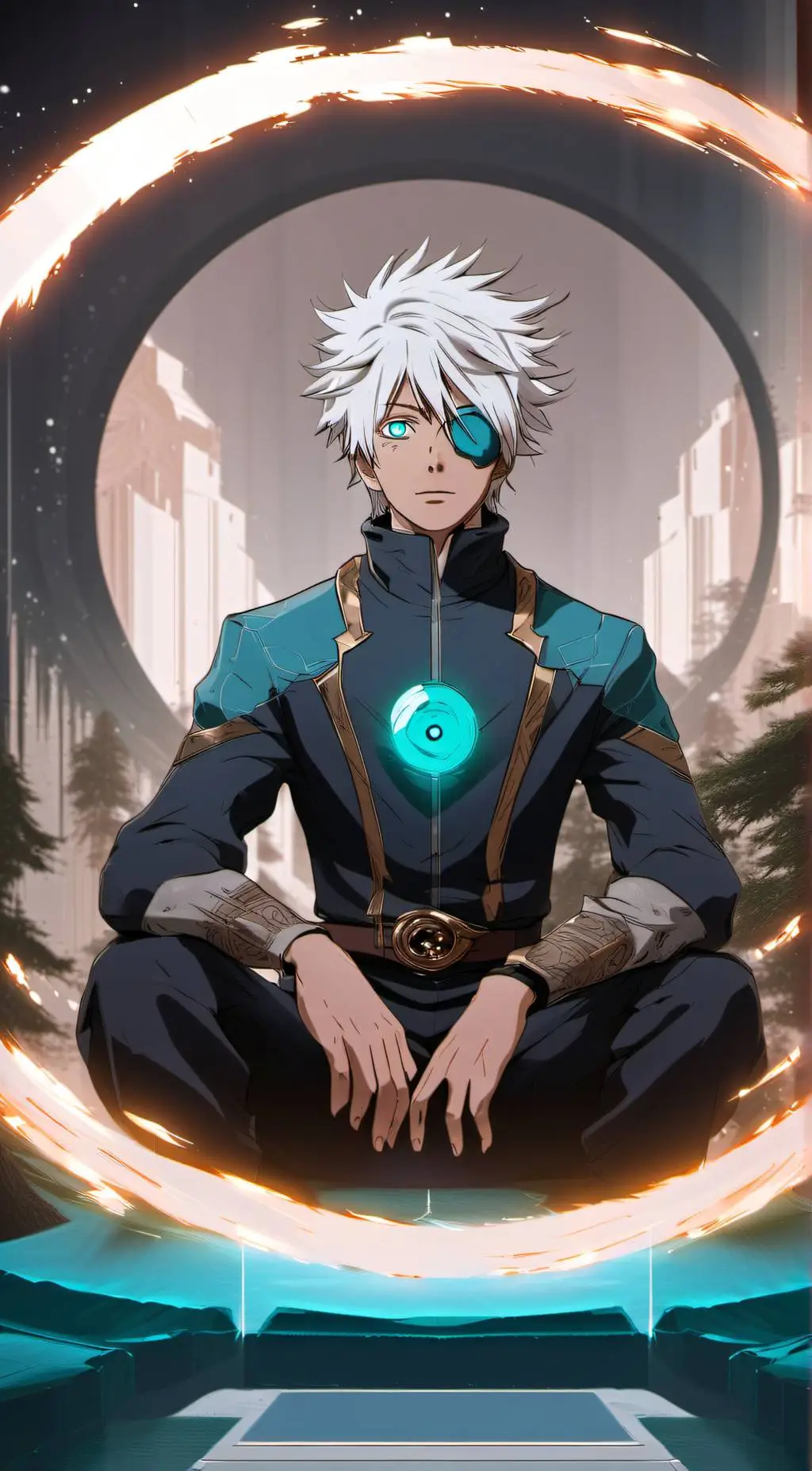 ai character: Zenith background