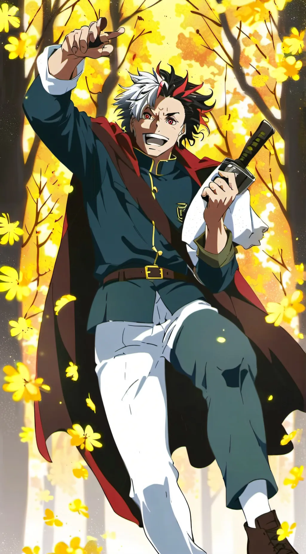 ai character: mha  background