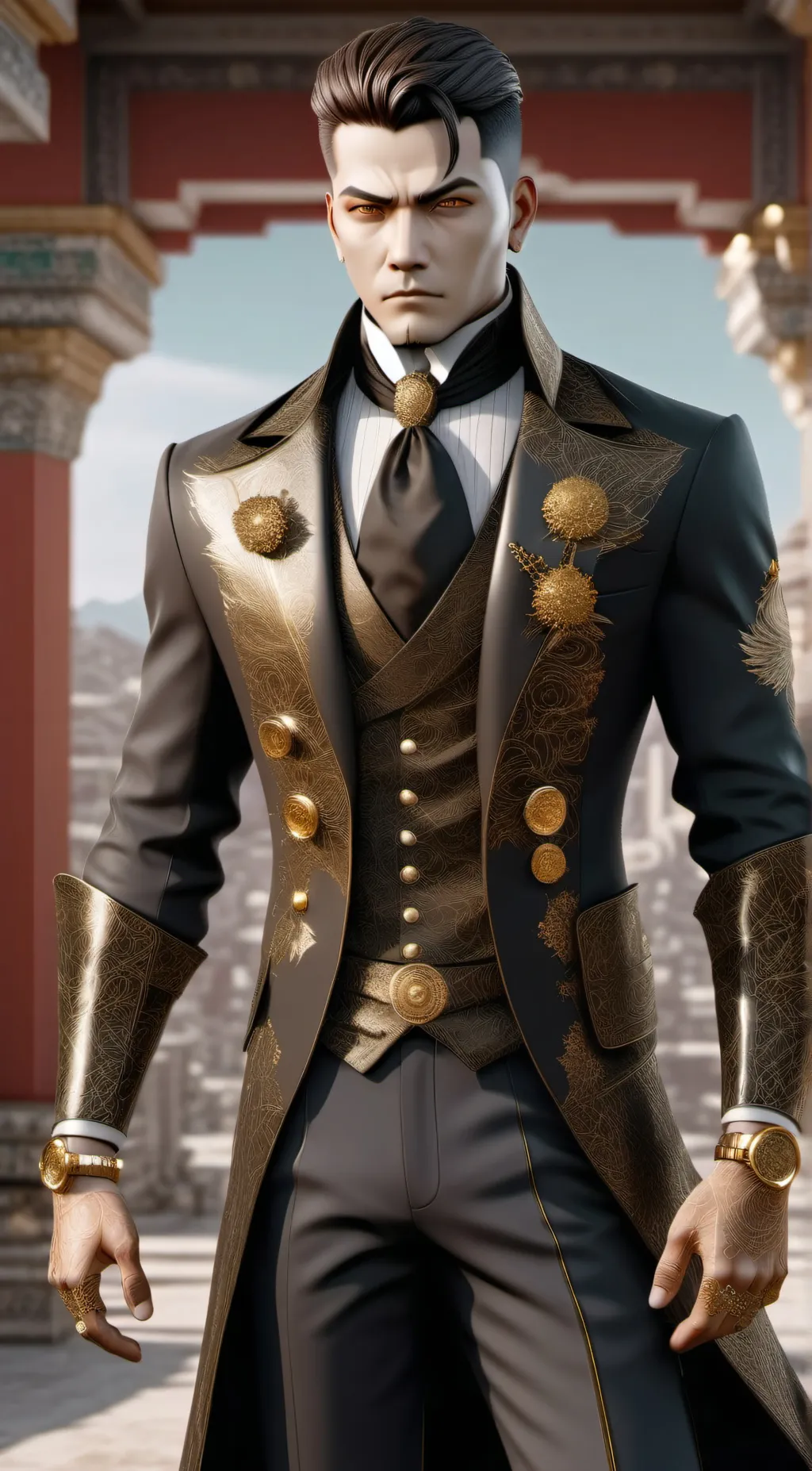 ai character: Midas background