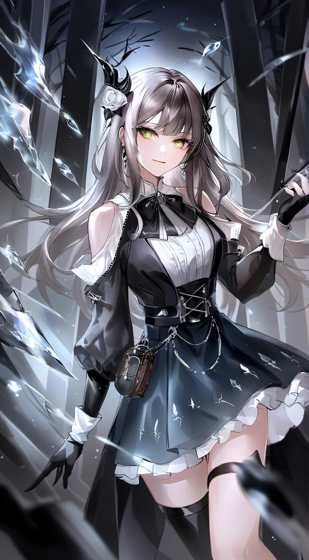 ai character: lily background