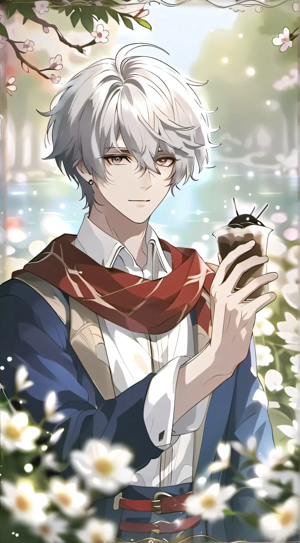 ai character: Leon background