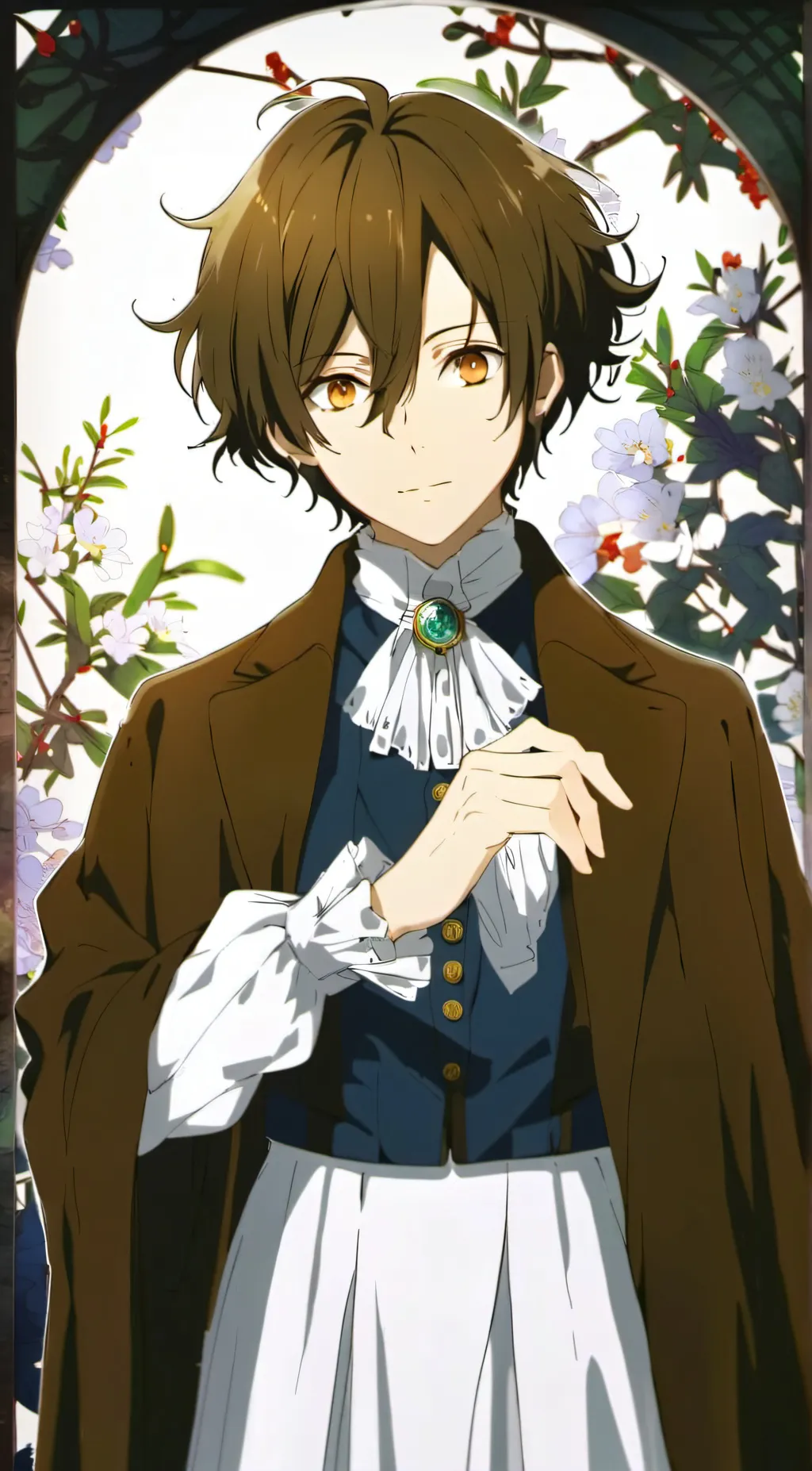 ai character: {[~Osamu dazai~]} background