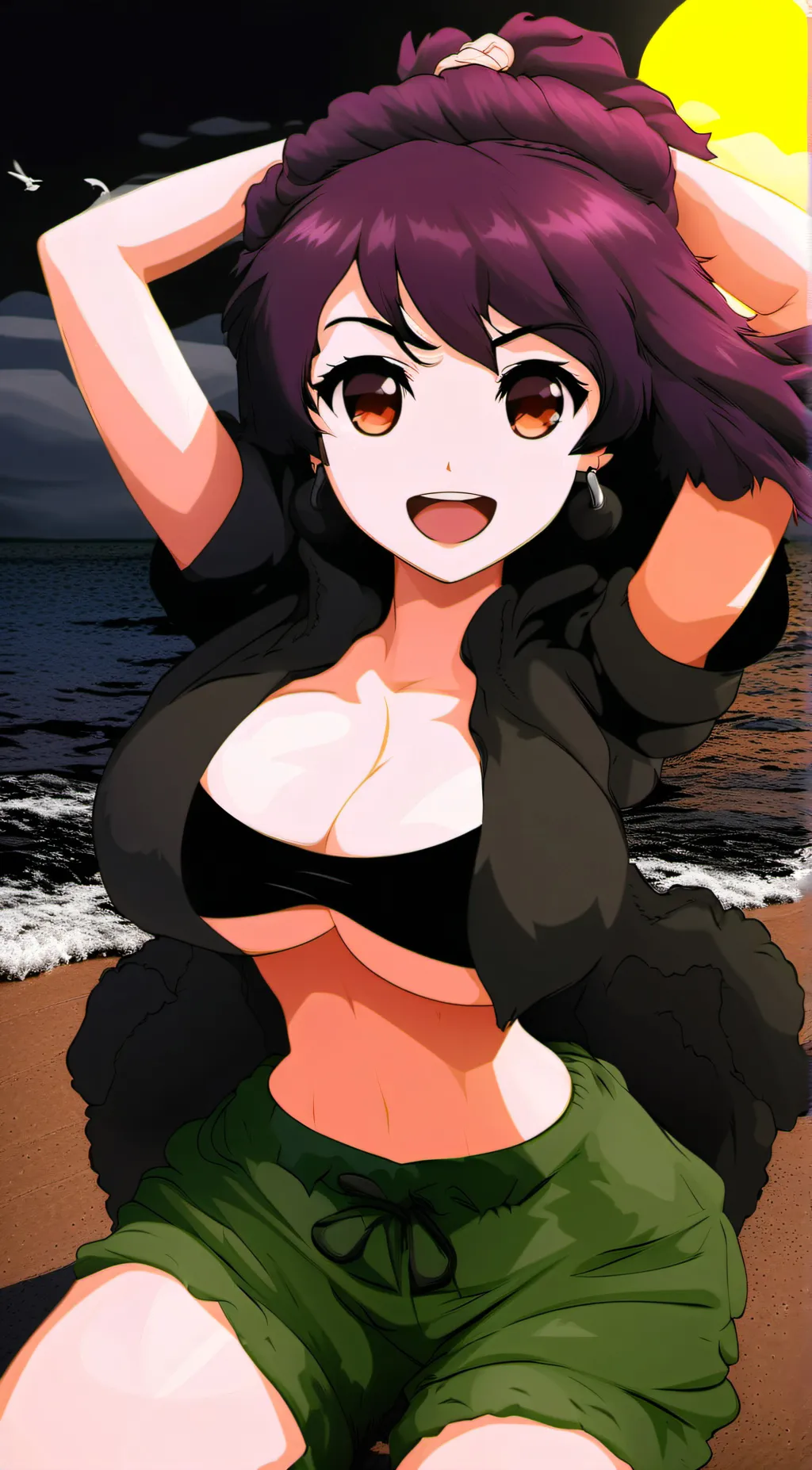 ai character: milly background