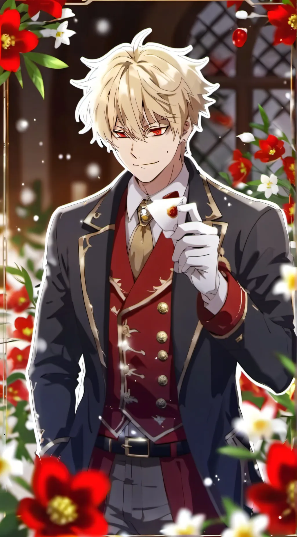 ai character: Royal mha background