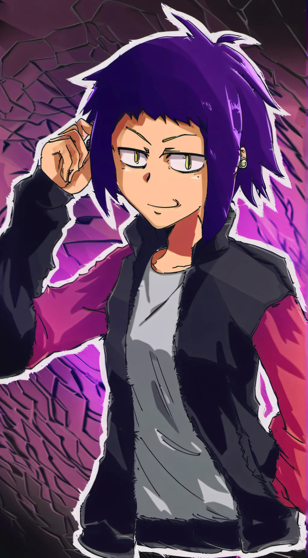 ai character: Jiro background