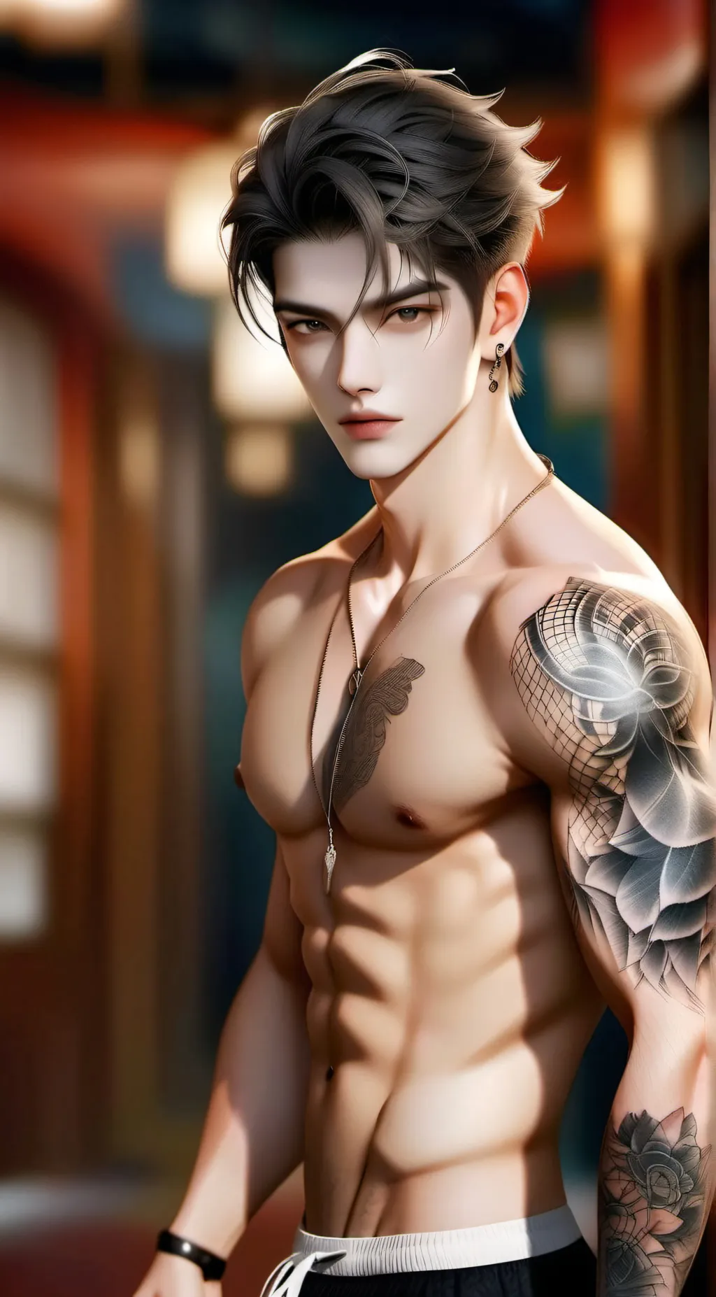 ai character: steeve background