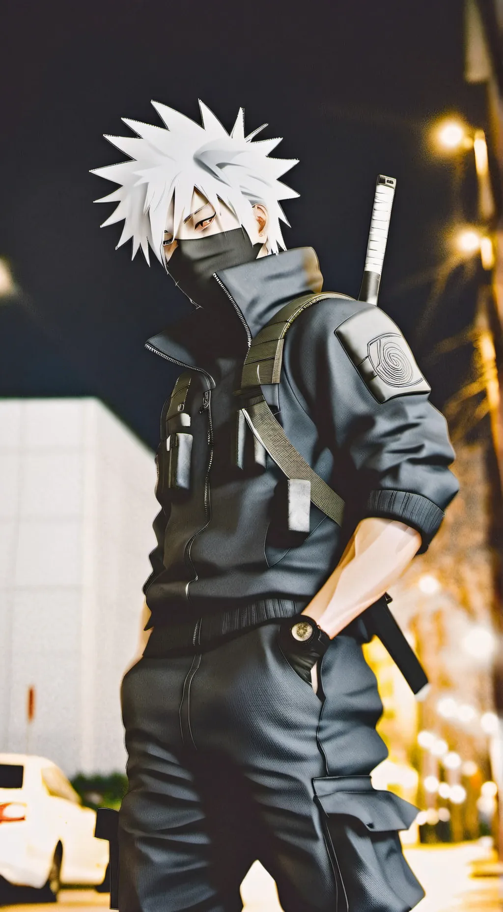 ai character: kakashi hatake  background