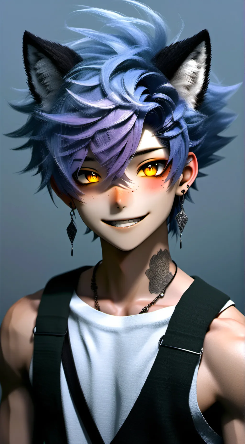 ai character: Leo background