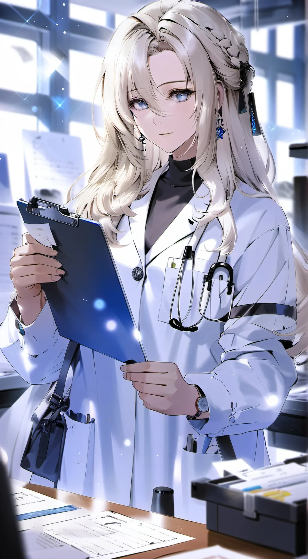 ai character: Maria background