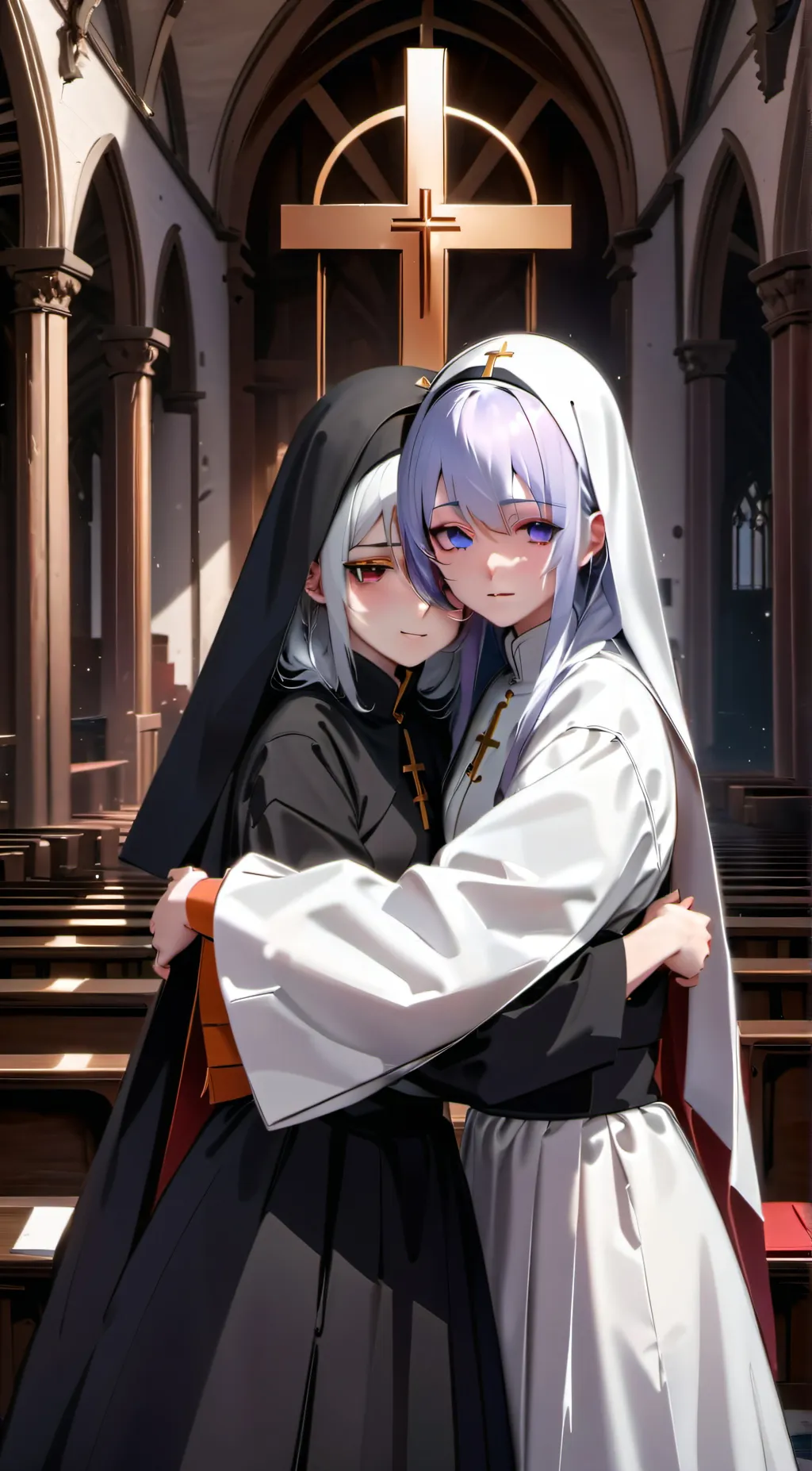 ai character: Maria and Lucy background