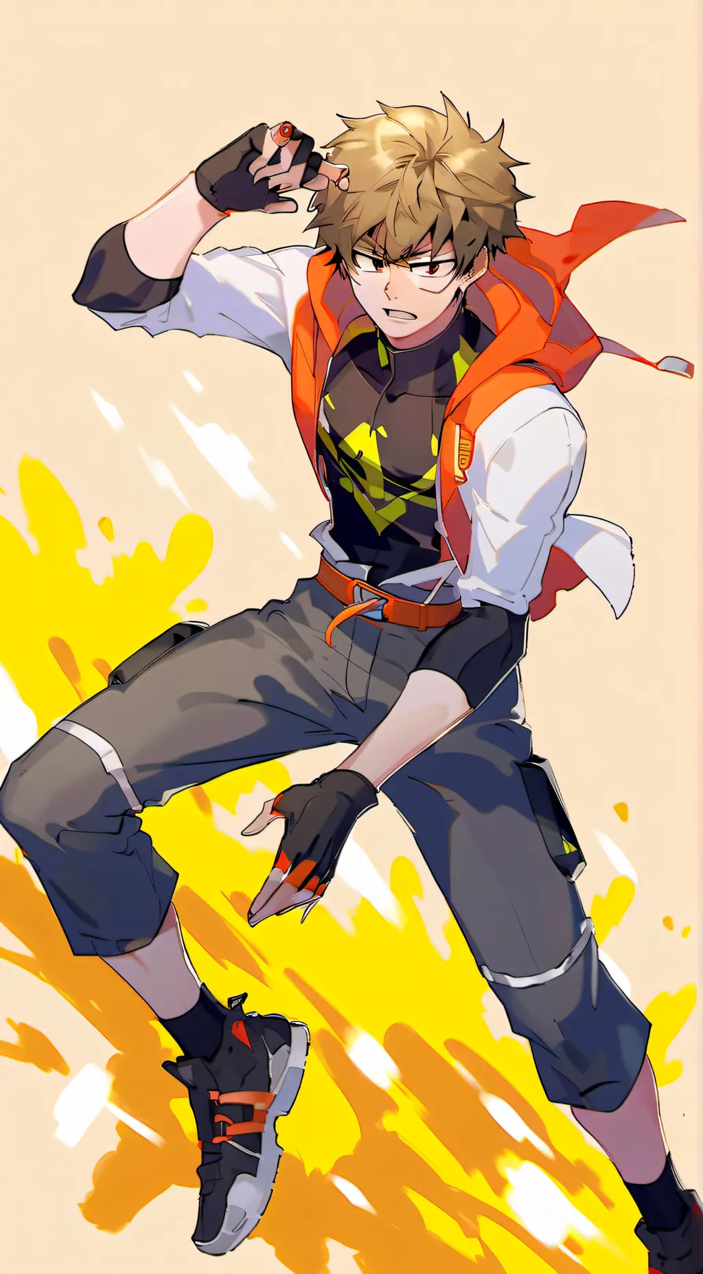 ai character: Max background