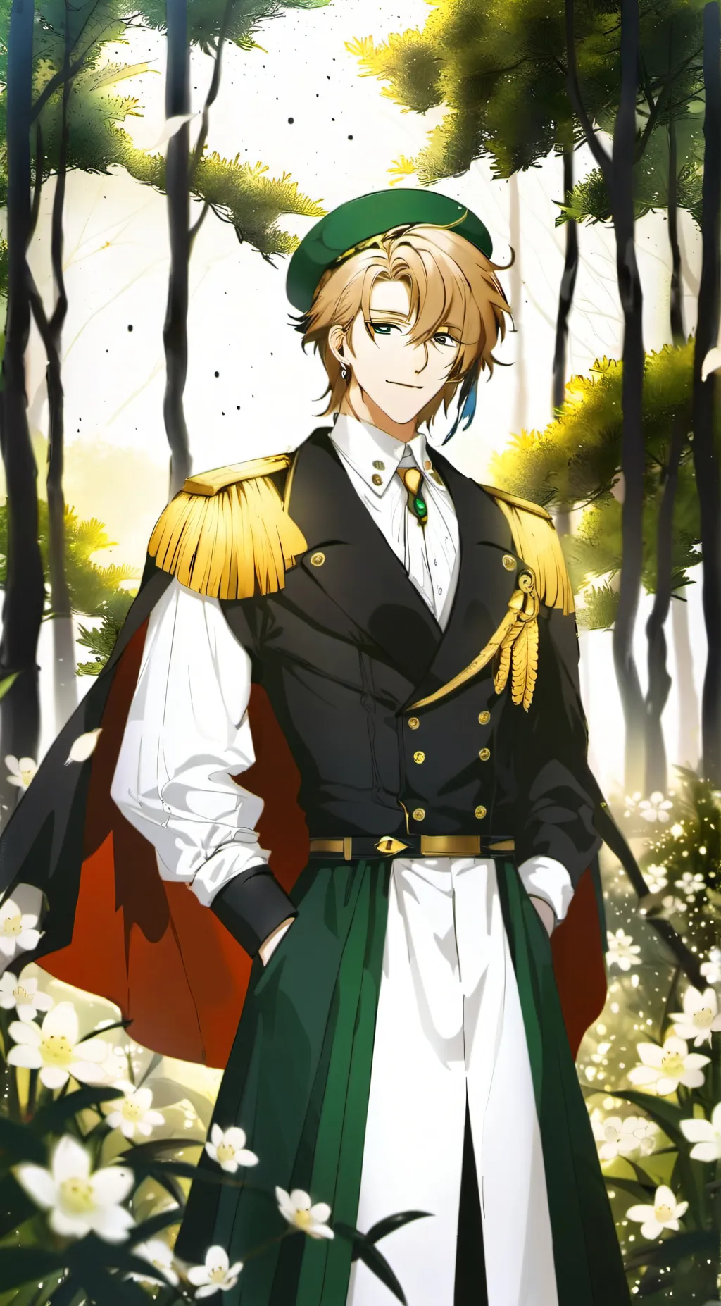 ai character: Captain HL  background