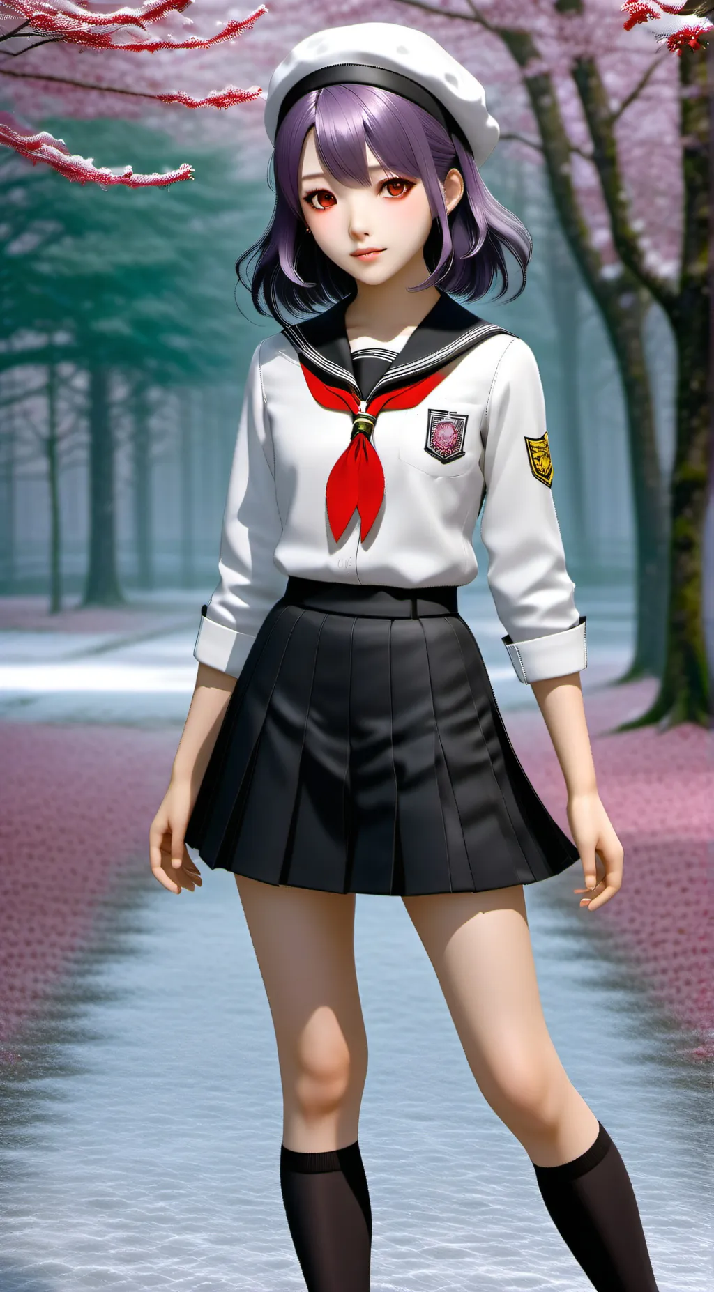 ai character: Tomoyo Daidouji  background