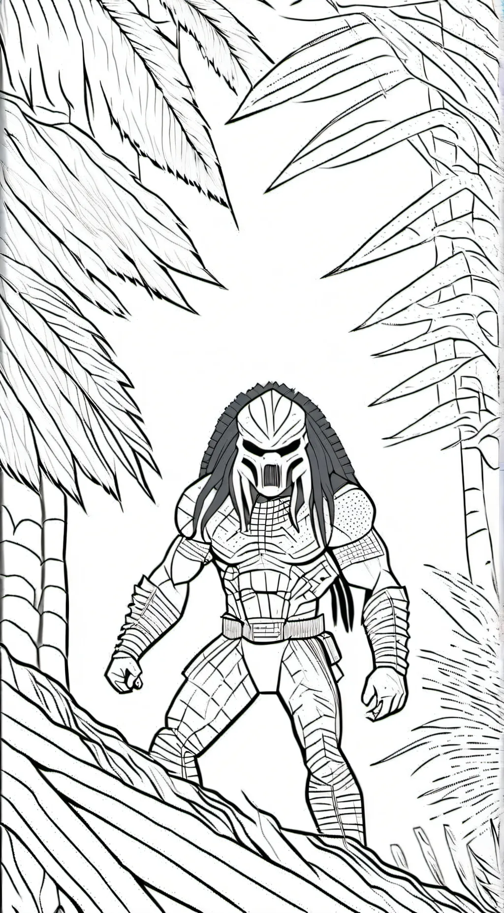 ai character: og predator  background